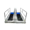 Equipo de Limpieza de Suelas de Zapatos para Minería Totalmente Automático, Lavadora Industrial de Zapatos con Sensor Inteligente, Máquina Limpiadora de Suelas de Zapatos de Acero Inoxidable