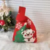 Saco de presente de Natal, caixa de presente, bolsa de tricô, saco de presente de Halloween, saco para doces de maçã de Natal, caixa de embalagem para presente