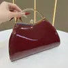 Bolso de mano simple para mujer, bolso de mano de noche moderno y elegante, bolso de mano con cadena para socialité, bolso cruzado