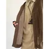 Cardigan de Tricô de Botão Único Estilo Japonês Amazon Transfronteiriço para Homens e Mulheres, Jaqueta Versátil Casual Solta Suéter de Comércio Exterior
