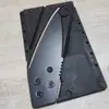 Navaja plegable para tarjeta de crédito, Cartera para exteriores, Mini cuchillo de tarjeta portátil, Cuchillo multifuncional, Cuchillo pequeño, Cuchillo para frutas, Cuchillo militar