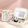 Bolsa de Cosméticos Desmontable, Bolsa de Almacenamiento de Cosméticos de Gran Capacidad, Bolsa de Cosméticos Multifuncional, Estuche de Cosméticos, Serie de Colores Macarrón