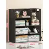 Prateleira de armazenamento para mesa de escritório estante de mesa prateleira de mesa pequena multicamadas porta-copos simples prateleira de armazenamento de livros para dormitório