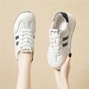 Zapatillas Blancas Casuales de Suela Gruesa para Mujer, Novedad Otoño 2026, Punta Redonda, Zapatos de Entrenamiento Alemanes, Zapatillas Deportivas Casuales Versátiles