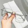 2055 Nuevo Marco de Gafas Caperucita Roja para Hombre y Mujer Coreano Moderno Luz Azul Acabado Miopía Gafas Ultraligeras