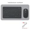 Teclado e mouse set teclado Bluetooth mouse sem fio mudo mouse Bluetooth Mouse telefone móvel tablet computador teclado luminoso