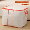 Bolsa Gruesa para Guardar Edredones a Prueba de Polvo y Humedad Organizador de Ropa para Armario Bolsa Totalmente Transparente para Dormitorio Edredón de Algodón Bolsa para Empacar y Mover