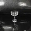 Copa de Postre Alta Estilo Europeo, Taza Creativa con Relieve para Té de la Tarde, Copa de Helado, Vaso para Bebidas Frías, Copa de Champagne