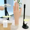 Mão Falsa para Prática de Nail Art com Dedos Macios e Flexíveis para Usar Tips, Mão Modelo para Exibição de Estilos, Ferramentas de Nail Art