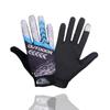 Guantes de ciclismo para exteriores para hombres y mujeres, guantes deportivos de ciclismo, montañismo, protección solar para bicicleta, antideslizantes, para pantalla táctil, de punto de dedo completo