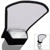 Capa de Flash para Câmera SLR Luz Suave Refletor Prata Branco Quadro Branco Escudo de Luz Placa de Luz de Preenchimento