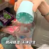 Balde de Gelo Forma de Bandeja de Gelo Doméstica Cilíndrica de Silicone Cubo de Gelo Dispositivo de Congelamento Rápido Cozinha Mini Máquina de Cubos de Gelo Caixa de Armazenamento de Gelo