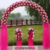 Arco de Flores para Casamento Arco de Flores de Seda Novo Modelo para Evento de Celebração de Inauguração de Loja Decoração de Arco de Casamento Arranjo de Flores Suporte de Flores