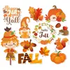 Bestseller transfronterizo otoño Acción de Gracias imanes para refrigerador personalizados para el hogar ventana puerta de garaje imanes fiesta decoración del hogar