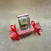 Caja de Dulces Navideña Niños Listón Rojo Hucha Decorativa Caja de Regalo para Fiesta Empaque para Fiesta de Boda
