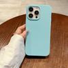 Capa simples de alta fosca com furo grande para celular Apple 16 iphone15promax capa protetora 14 pro13/12XR