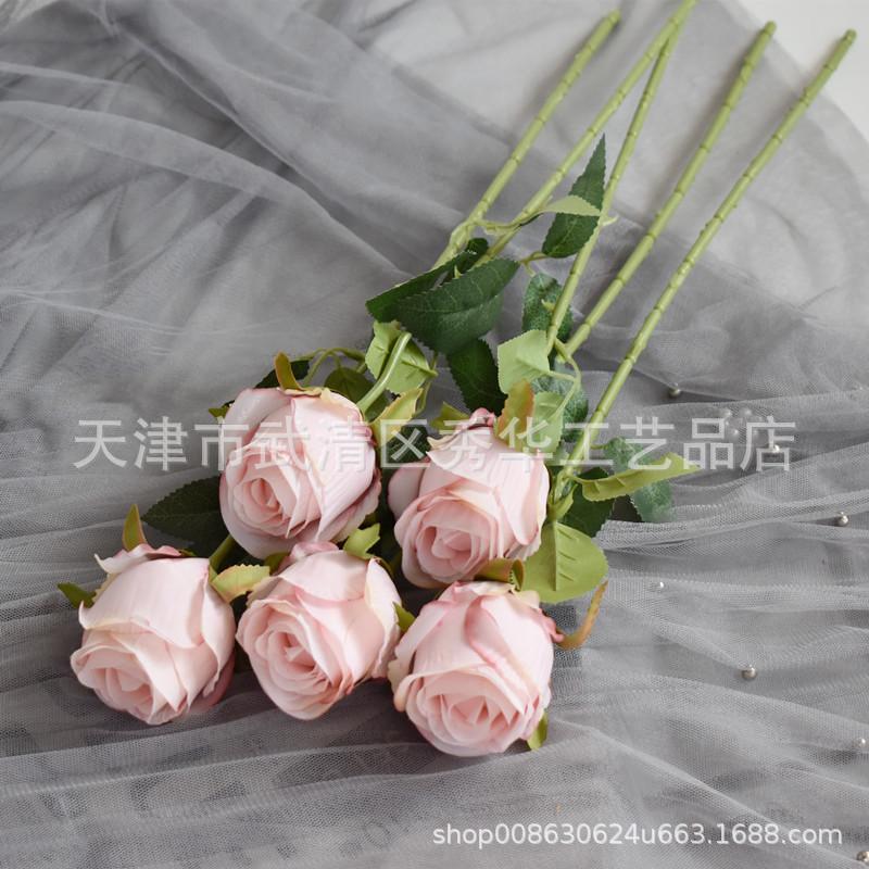 单支玫瑰主浅粉色