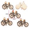 20 goteo de aceite retro nostálgico bicicleta máquina de coser cámara colgante DIY aleación accesorios de joyería colgante W404