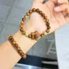 Pulsera de Bucle Único Pulido Alto Natural Cook Boutique para Mujer, Regalo de Cumpleaños, Regalo para Mejor Amiga, Nuevo Estilo Chino