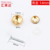 Clavos de Espejo de Cobre Puro Cubierta Decorativa de Vidrio Tornillos Acrílico Gabinete Fijación Tablero Publicitario 10Mm12Mm Moderno Minimalista