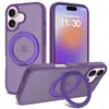 Case Magnético Anti-Queda Duas em Uma para iPhone 17 Pro Apple 17, Aplicável em Fronteiras, Case Fosco para Celular
