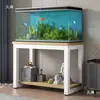 Estante para Acuario Mesa para Acuario Gabinete Inferior Base Pequeña de Hierro Caja de Racimo de Agua Soporte de Estante Inferior Estante de Almacenamiento para Acuario