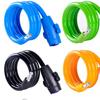 Candado para bicicleta de montaña, para carretera, para coche, con cable de acero, antirrobo, para equipo de conducción, con cable de acero, accesorios para candado de bicicleta