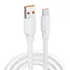 Pantalla digital inteligente carga rápida 120W doble Type-C cable de datos para Apple 15/16 Huawei línea de carga de teléfono móvil transfronteriza