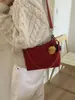 Bolso de Piel de Ante para Mujer, Nuevo Bolso Cruzado Versátil Otoño/Invierno 2026, Bolso Cubo Casual de Nicho para Hombro/Debajo del Brazo