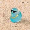 Gafas de Sol Coloridas Luminiscentes para Micro-Paisajismo, Figuras de Patitos, Accesorios de Decoración DIY para Acuario, Pequeños Adornos de Escritorio