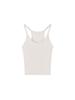 Chaleco de punto blanco con tirantes pequeños de Spice Girls para mujer, de verano, con un interior sexy y una espalda hermosa, para uso exterior, adelgazante.
