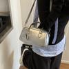 Maleta Simples de Mão para Mulheres, Bolsa de Ombro da Moda Tendência Estilo Coreano 2025 Nova Bolsa Transversal para Trabalho e Dia a Dia