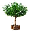 Adornos de Árbol Banyan Falso Simulado, Plantas Verdes Grandes, Paisajes de Hotel, Centros Comerciales, Plantas de Árbol de los Deseos, Decoración y Paisajismo Interior y Exterior
