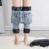 Jeans de Invierno 2024 con Forro Polar de Cintura Ultra Alta para Mujer, Alta Elasticidad, Ajustados, Pierna Larga, Skinny, Pantalones de Lápiz para Mujer