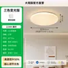 Lámpara de Techo para Sala de Estar Estilo Crema Mármol Sintético Nórdico Moderno Textura de Alta Gama Dormitorio Comedor Luminaria para Toda la Casa L125