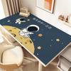 Alfombrilla de Escritorio de Astronauta Alfombrilla de Escritorio para Estudiantes Alfombrilla Especial para Escritorio Infantil Mesa de Escritorio para Aprender y Escribir Mantel de Escritorio Alfombrilla de Escritorio