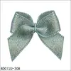 Mariposa de 6 Colores de 3 Puntos Tejida a Mano 8D07Jj Flor de Yao Ming Decoración 26*25mm Ropa Accesorios Decorativos para el Cabello Lazo de Trama Dorada