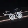 Pendientes Inteligentes de Plata de Ley S925 con Diamante Mosan para Mujer de 1 quilate Estilo Nuevo Pendientes de Moissanita Pendientes Elegantes de Estilo Ins para Todas las Ocasiones