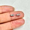 Anillo para trotar con cuentas retro de plata antigua de Shanxi, espaciador, cuenta cuadrada, mantras de seis caracteres, anillo para correr, plata de notoginseng, joyería literaria DIY para jugar
