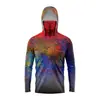 Ropa de Pesca de Manga Larga Transpirable con Protección Solar Camiseta Camuflaje Estampado de Verano Ropa de Pesca Transfronteriza