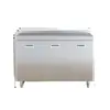Gabinete de Cocina de Acero Inoxidable 304, Extra Grueso, Armario Simple Integrado con Estufa, Almacenamiento Rústico, Uso Doméstico, Apartamento Pequeño