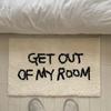 Entrada Alfombra Flocada con Letra Personalizada Dormitorio Manta de Cabecera Alfombra para Piso de Entrada de Casa Alfombrilla para Pies Antideslizante Absorbente de Agua para Baño