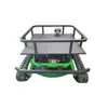 Bastidor de Cortacésped con Control Remoto Agrícola Hogareño Pequeño Autopropulsado Tracción en las Cuatro Ruedas Máquina de Cosecha y Deshierbe Cortacésped de Orugas