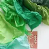Papel de pera preescolar inicio de clases creación ambiental pared pasillo decoración material papel Morandi adornos colgantes hechos a mano papel amasado a mano