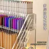 Porta-Canetas Caneta Aquarela Grande Capacidade Acrílico Divisória Porta-Canetas Livro Mesa Rack de Armazenamento de Pincéis Caixa de Armazenamento para Canetas Marcadoras