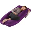 Nuevo Soporte Abdominal Multifuncional de Terciopelo Cristal Almohada para Embarazo Soporte Lumbar Almohada para Dormir de Lado Almohada para Embarazo para Dormir de Lado con Abrazadera para Piernas Almohada para Dormir en Forma de U