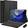 Estojo Protetor para Tablet Xiaomi 7 6Pro com Teclado Bluetooth Retroiluminado de Sete Cores Estojo com Suporte Magnético para Caneta