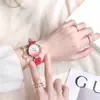 2026 Novo Modelo Feminino Estilo Ins Academia Alta Aparência Simples Elegante Estilo Floresta Alto Padrão Nicho Relógio de Quartzo