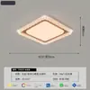 Luz Principal da Sala de Estar, Simples e Elegante, Cristal de Imitação, Luminária de Teto para Quarto e Sala de Jantar, Luminária de Teto Zhongshan