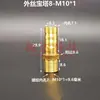 Junta de Pagoda de Cobre Métrica Padrão Rosca Fina Grossa M8 M10 M12